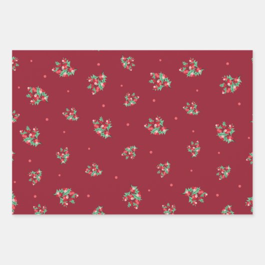 Coordinating Variety Set Christmas Wrapping paper (Voorkant)