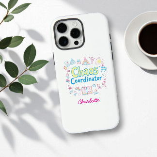 coördinator chaos | Grappig cadeau voor Moederdag  iPhone 16 Pro Max Hoesje