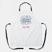 coördinator chaos | Mom Hustle Funny Moederdag Schort (Voorkant)