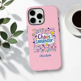 coördinator chaos | Mom Life | Grappige Moederdag iPhone 16 Pro Max Hoesje