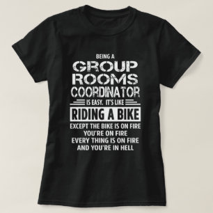 coördinator groepskamers t-shirt