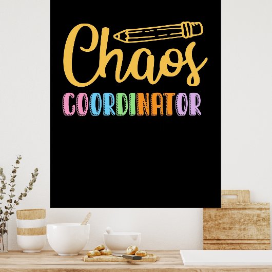 Coördinator leerstoel poster (Keuken)