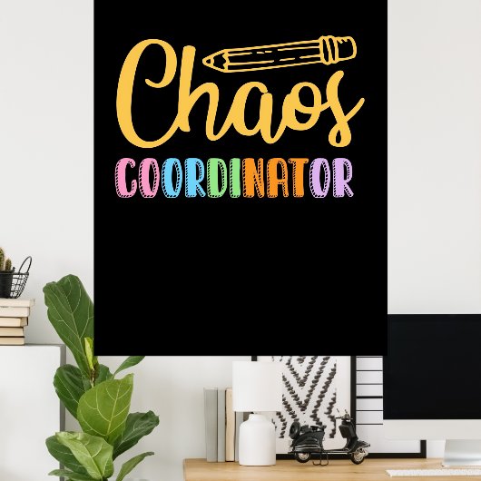 Coördinator leerstoel poster (Thuiskantoor)