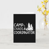 Coordinator Summer Director Counselor Kaart (Gele Bloem)