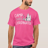 Coordinator Summer Director Counselor T-shirt (Voorkant)