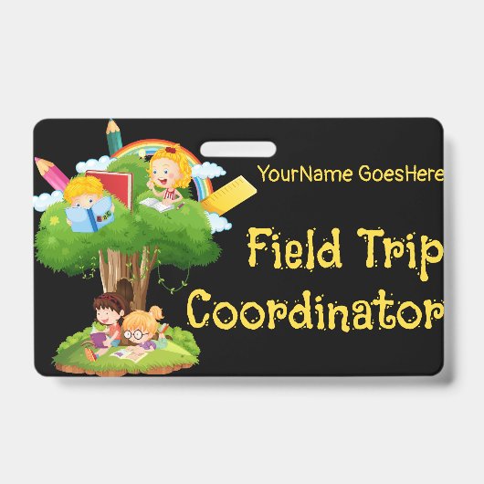 coördinator van de excursie badge (Front)