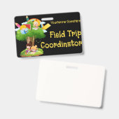 coördinator van de excursie badge (Front & Back)