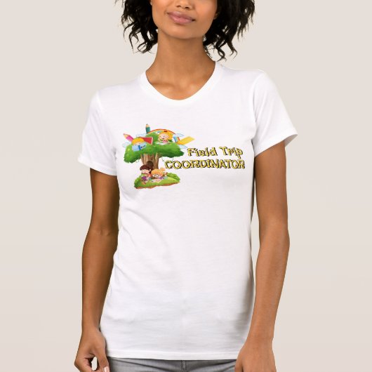 coördinator van de excursie t-shirt (Voorkant)