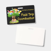 Coördinator van excursies badge (Voor- en achterkant)