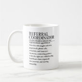 Coördinator van verwijzingen koffiemok (Links)