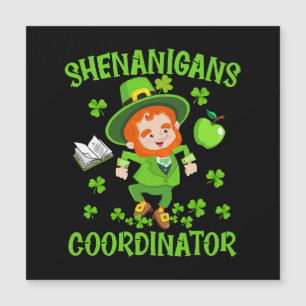 Coördinator voor Shenanigans Funny Teacher St Patr