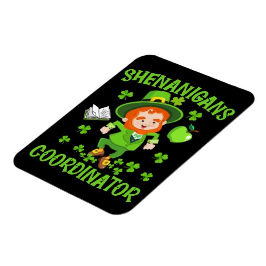 Coördinator voor Shenanigans Funny Teacher St Patr Magneet (Linkerzijde)