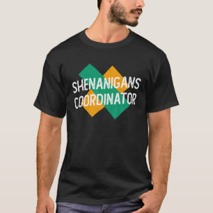 Coördinator voor Shenanigans Funny Teacher St Patr T-shirt