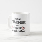 COÖRDINATOR VOOR VOLLEDIGE TEACHERCHAOS KOFFIEMOK (Voorkant links)
