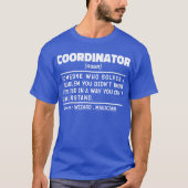 Coördinator Zelfstandig naamwoord Gepersonaliseerd T-shirt (Voorkant)
