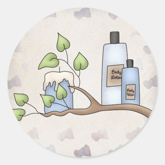 Coördinerende afdichtingen van de envelop van het  ronde sticker (Voorkant)