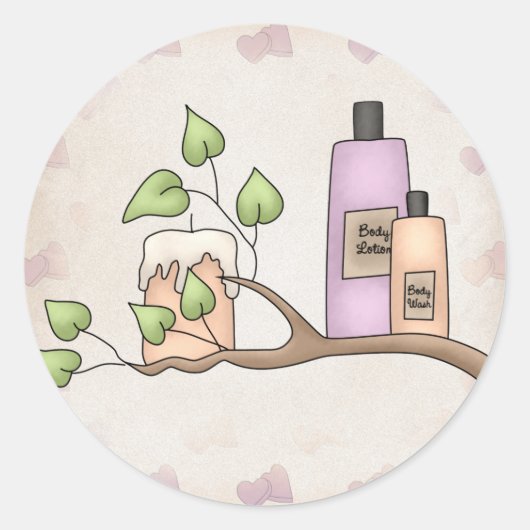 Coördinerende afdichtingen van de envelop van het  ronde sticker (Voorkant)