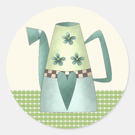 Coördinerende afdichtingen van de envelop van het  ronde sticker (Voorkant)