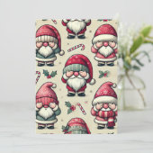 Coördinerende kaart zonder gluren met vers voor ki (Staand voorkant)