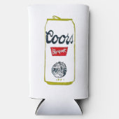 Coors Banket Block Print Design Koelbox Koozie (Voorkant)