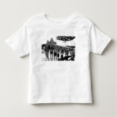Coos Bay Bridge-fotoNorth Bend, OF Kinder Shirts (Voorkant)