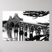 Coos Bay Bridge-fotoNorth Bend, OF Poster (Voorkant)
