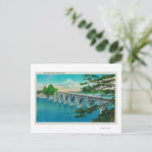Coos Bay Bridge in North Bend, Oregon Briefkaart (Staand voorkant)