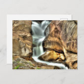Coos Canyon Waterfall, Maine Briefkaart (Voorkant / Achterkant)