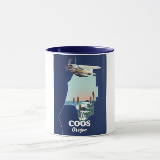 Coos Oregon Reisgids Mok (Midden)