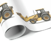 Coosterst Construction Excavator Digger Cadeaupapier (Rol Hoek)