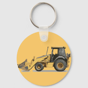 Coosterst Construction Excavator Digger Sleutelhanger