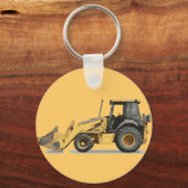 Coosterst Construction Excavator Digger Sleutelhanger (Voorkant)