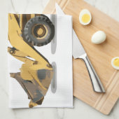 Coosterst Construction Excavator Digger Theedoek (Quarter Fold)