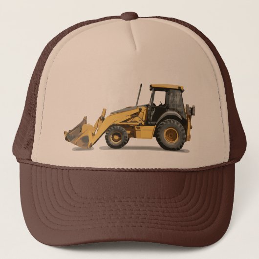 Coosterst Construction Excavator Digger Trucker Pet (Voorkant)