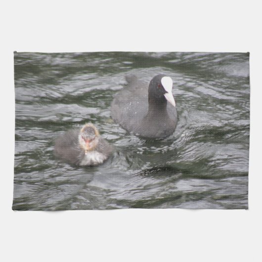 Coot and Chick Kitchen Towel Theedoek (Horizontaal)