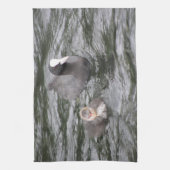 Coot and Chick Kitchen Towel Theedoek (Verticaal)