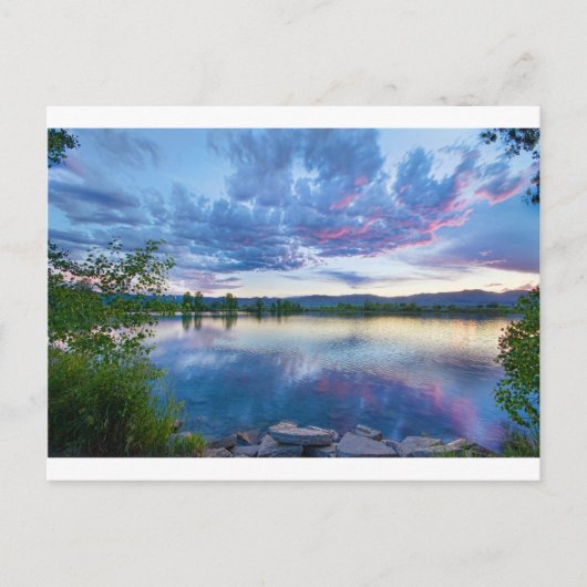 Coot Lake Uitzicht Briefkaart (Voorkant)