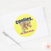 Cooties... Ronde Sticker (Envelop)
