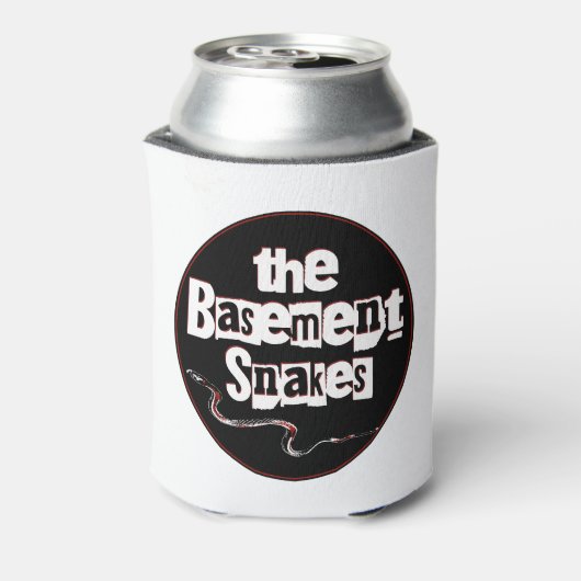Coozie - Zwarte logo (Blikje Achterkant)