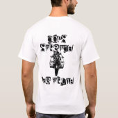 Cop, 1Wheel Felons T-shirt (Achterkant)