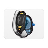  Cop Car Magneet (Horizontaal)