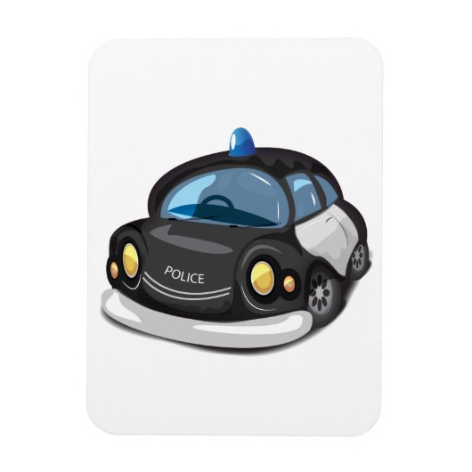  Cop Car Magneet (Verticaal)
