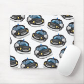  Cop Car Muismat (Met muis)