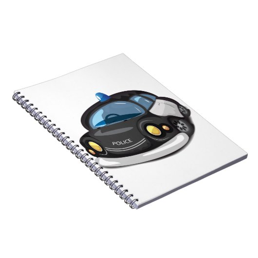  Cop Car Notitieboek (Rechterzijde)