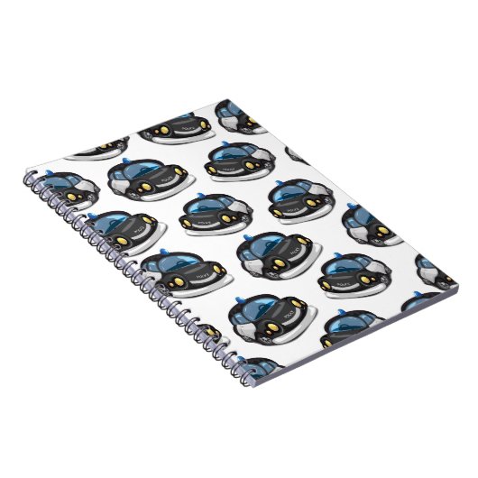  Cop Car Notitieboek (Rechterzijde)