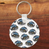 Cop Car Sleutelhanger (Voorkant)