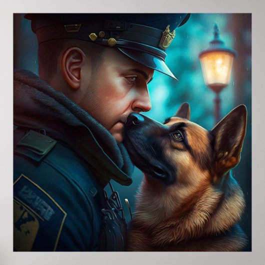 Cop en Dog Poster (Voorkant)