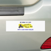COP Hero Politie Bumpersticker (Op auto)