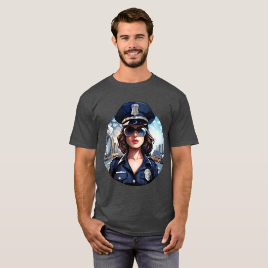 Cop T-shirt (Voorkant volledig)