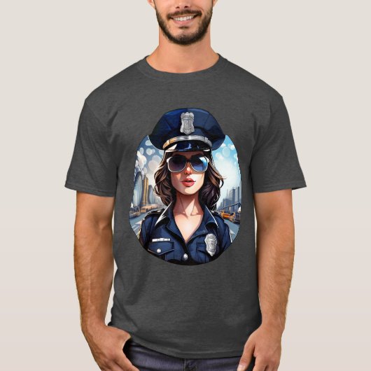 Cop T-shirt (Voorkant)
